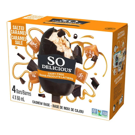 So Delicious: Cashew-Based Frozen Dessert Bars - 4 Pack
