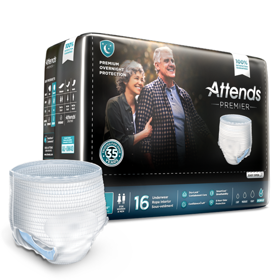 Attends Premier Underwear, Large