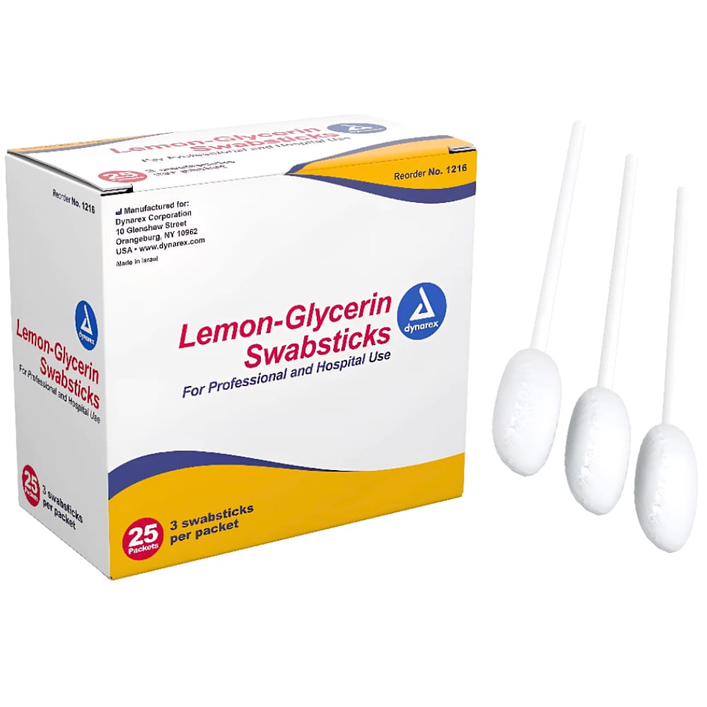 moistening swabs for patients
