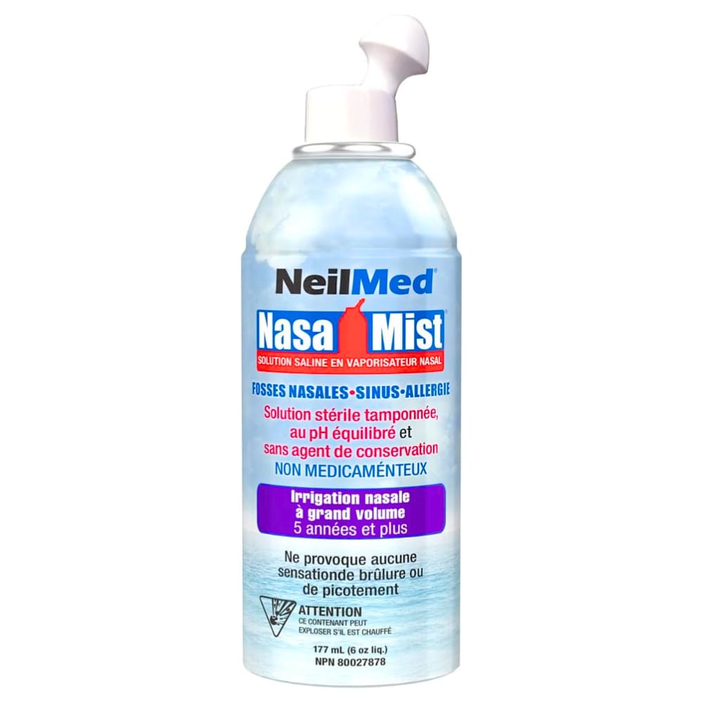 pH balanced nasal rinse