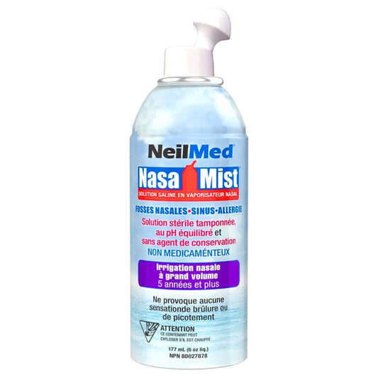 pH balanced nasal rinse