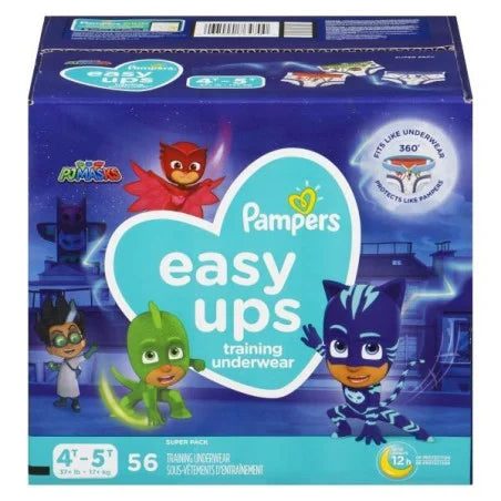 Pampers Easy Ups Size #4T/5T Boys (37lbs +)