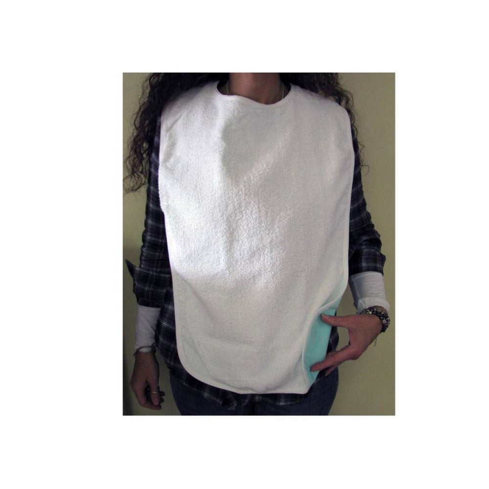 Terry Cloth Clothing Protector, Vinyl Backed