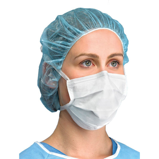 PRIMED® ASTM Level 3 Soft Mask, Surgical Ties, White
