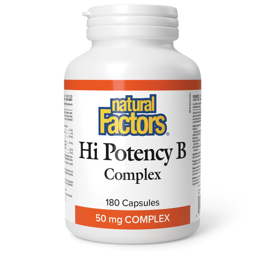 Natural Factors: Hi Potency B Complex 50 mg