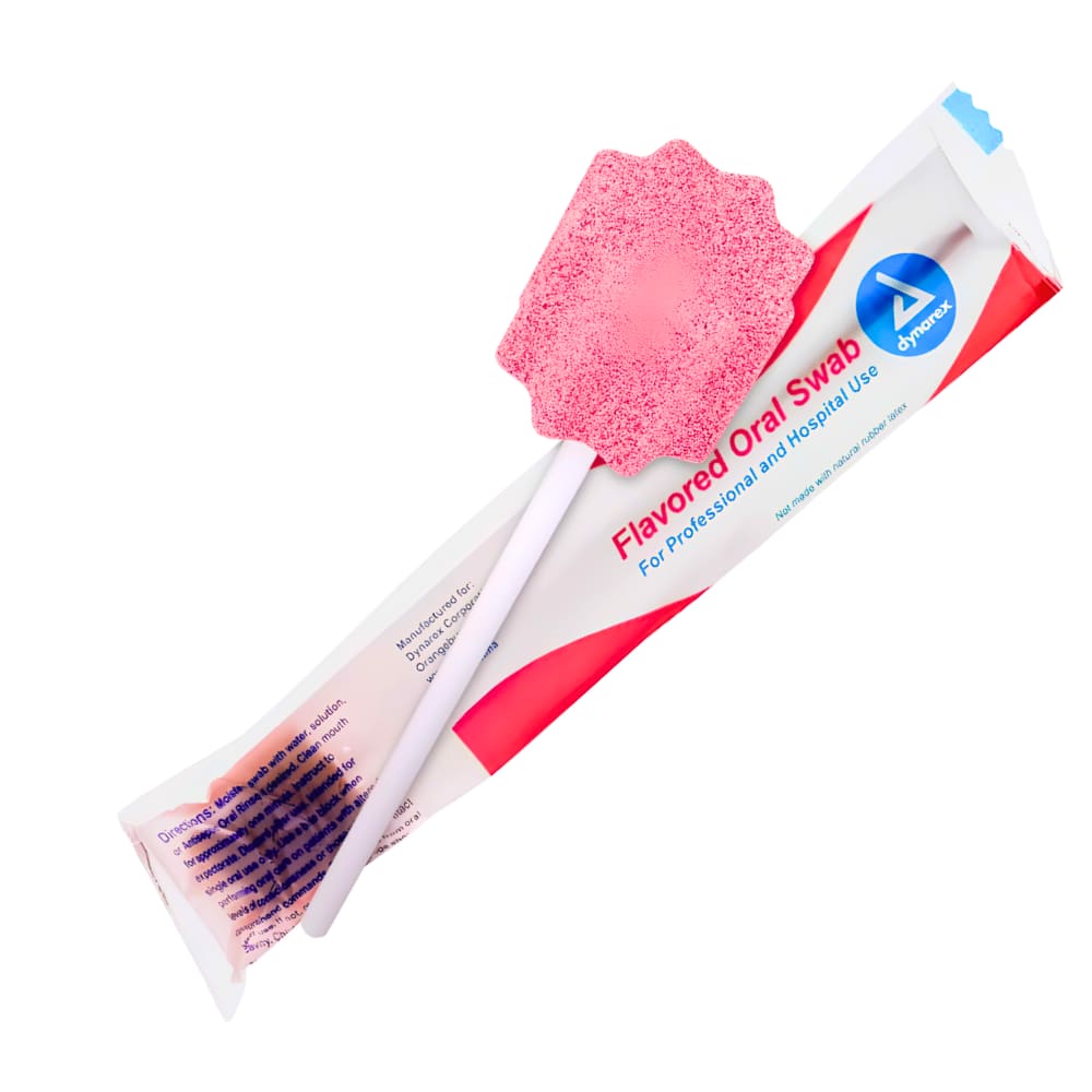 raised foam ridges swabs