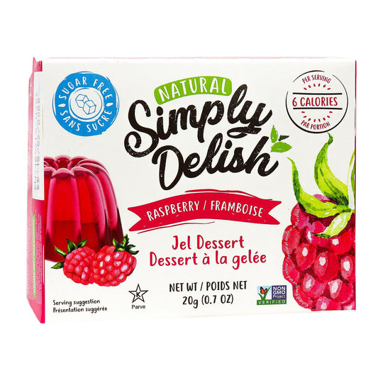 Simply Delish: Raspberry Jel Dessert