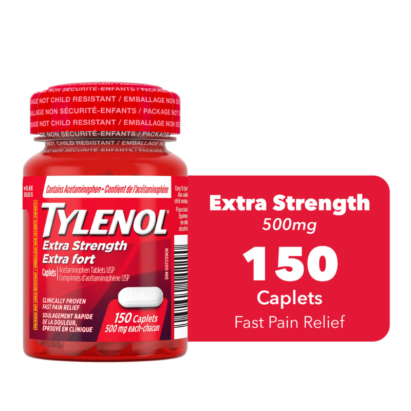 Tylenol* Extra Strength - 500mg/150s