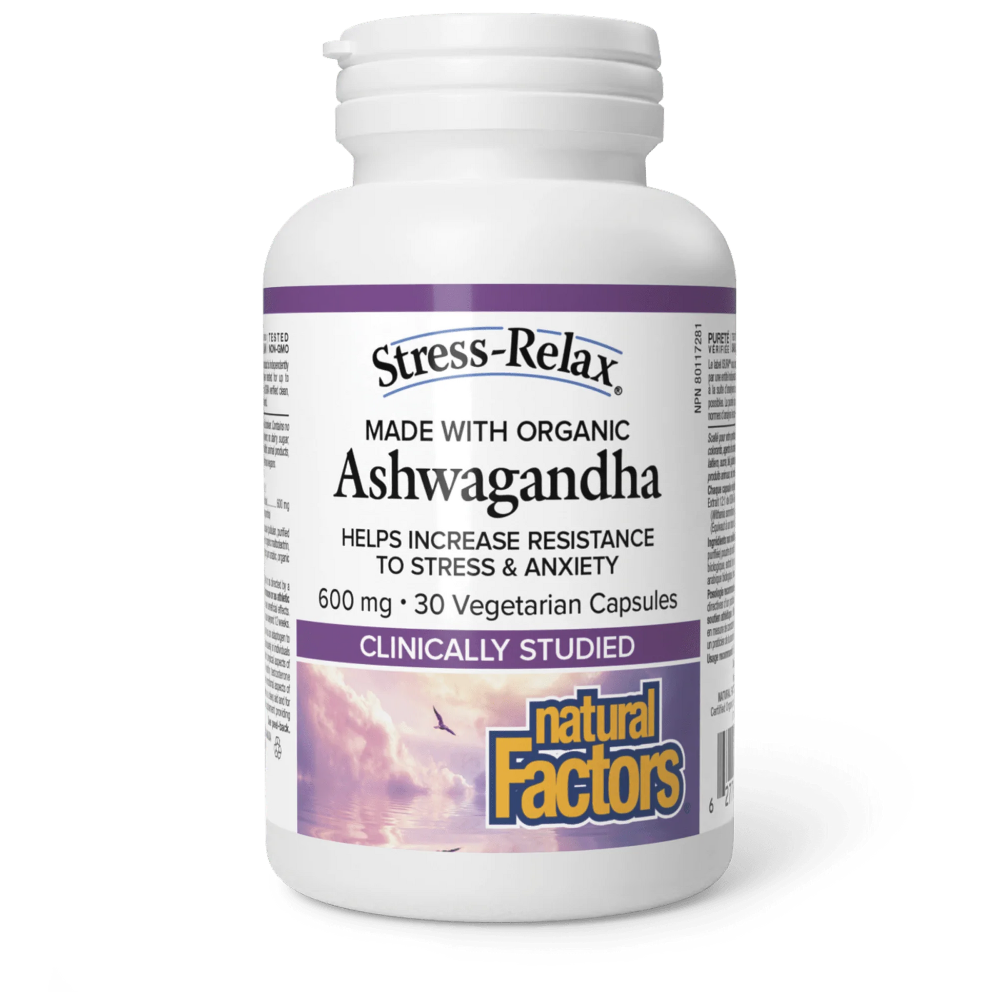 Natural Factors: Ashwagandha 600 MG