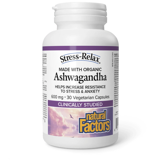 Natural Factors: Ashwagandha 600 MG