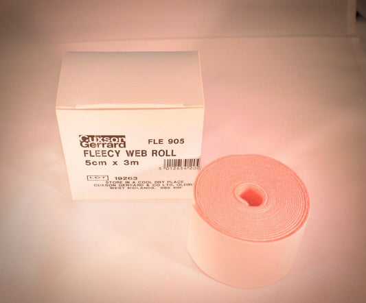 Rl/1 Hapla Fleecy Web Cotton Padding 5Cm X 3M