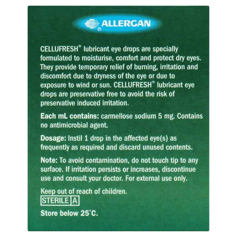 Allergan Plus Cellufresh Solution - 30 x 0.4ml