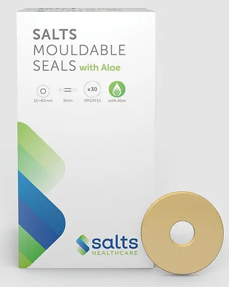 Bx/10 Salts Mouldable Seals, Size Large 100Mm With Aloe
