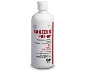 Baxedin® Tinted Chlorhexidine Gluconate 0.5% in 70% Isopropyl Alcohol, 500ML