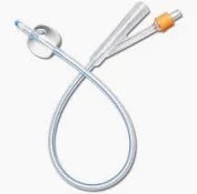Catheter, Foley, Medline, 100% Silicone, 16Fr, 5-10cc, 2 Way