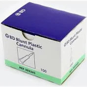 Cannula, Blunt Plastic - 100/Box
