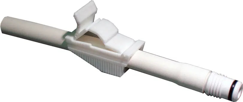 Ea/1 Straight Leg Bag Adaptor With Thumb Clamp