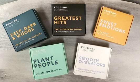 Routine: Deodorant Minis Kits