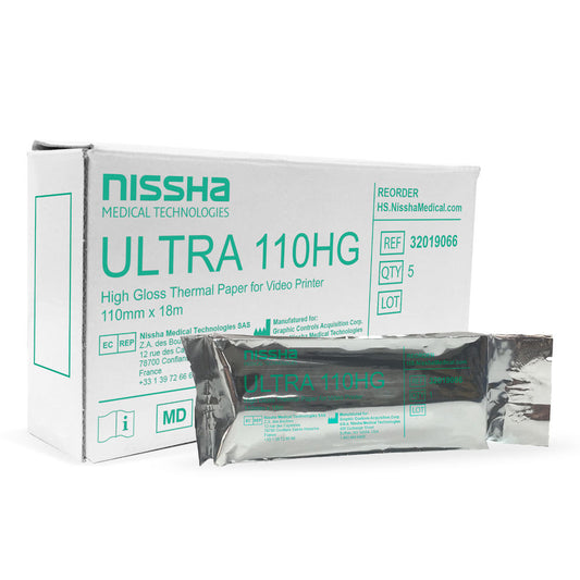 Nissha® Ultra 110HG High Gloss Ultrasound Film