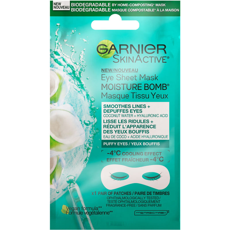 SkinActive Moisture Bomb Energizing Eye Sheet Mask