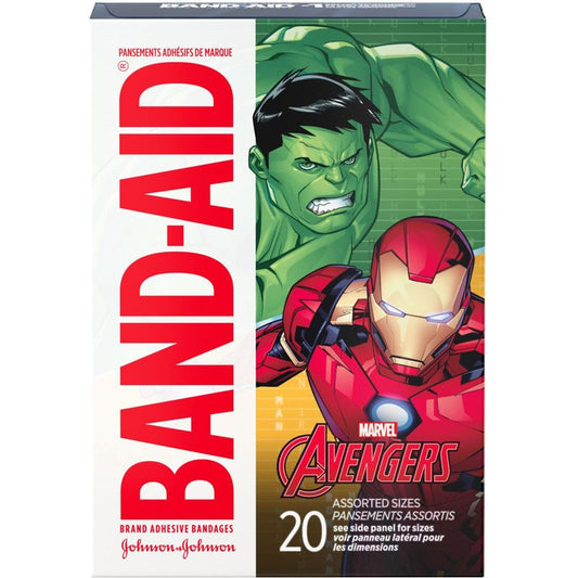 Adhesive Bandages for Kids, Marvel Avengers