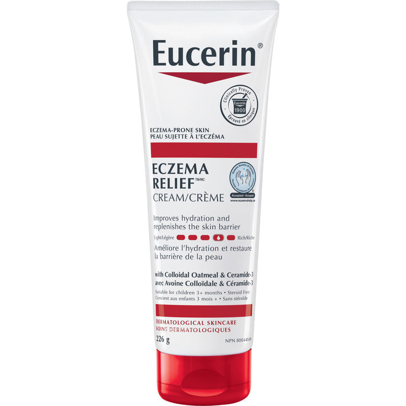 Eczema Relief Daily Moisturizing Face and Body Cream for Eczema-Prone Skin