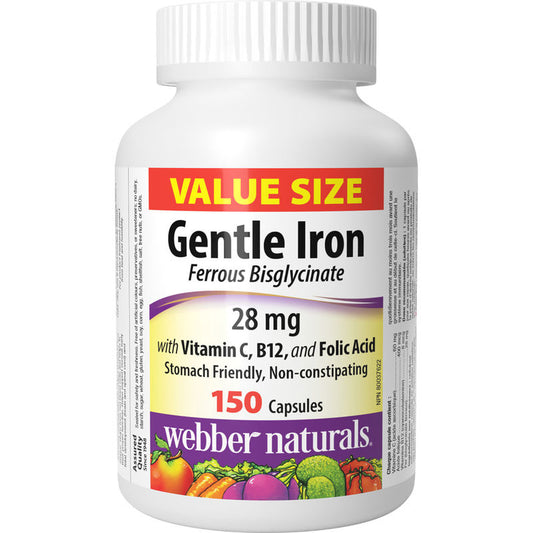 Gentle Iron with Vitamin C, B12, and Folic Acid