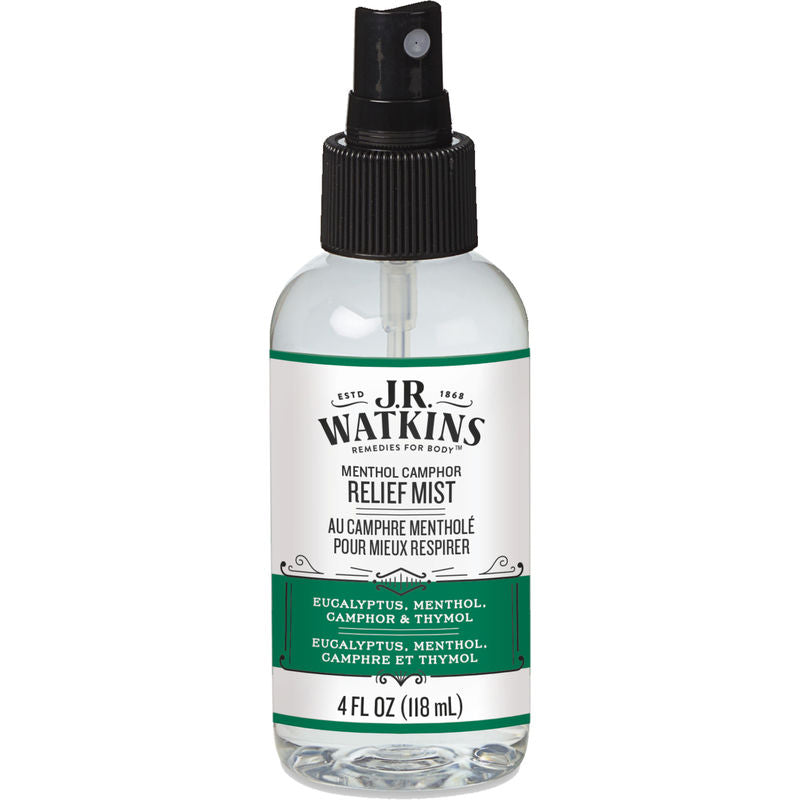 JR Watkins Menthol Camphor Relief Mist  118 mL