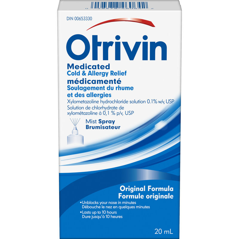 Otrivin Cold & Allergy Relief Spray