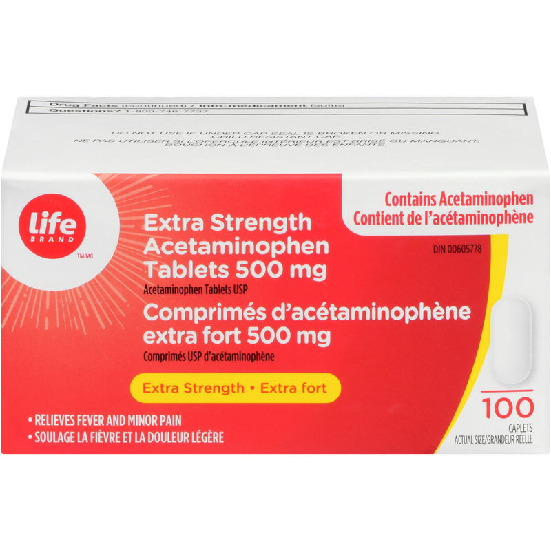 LB ACET 500 MG Caplets