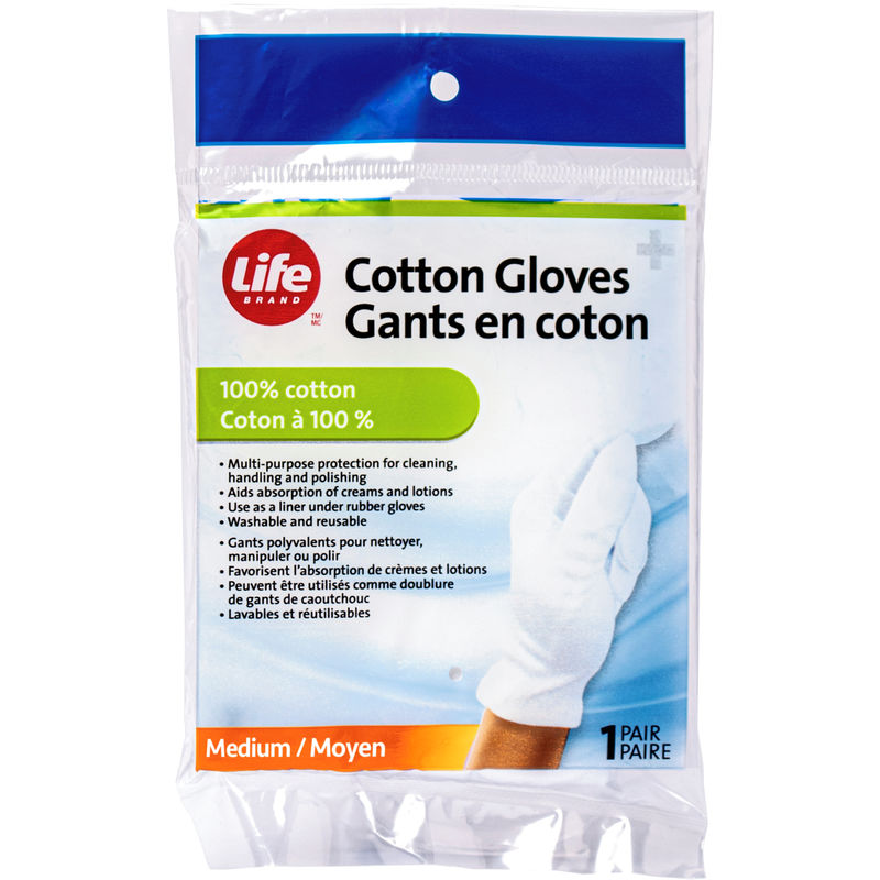 Cotton gloves - medium