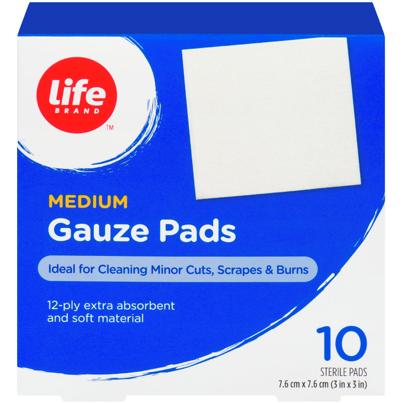 Lb Sterile Gauze Pads Medium