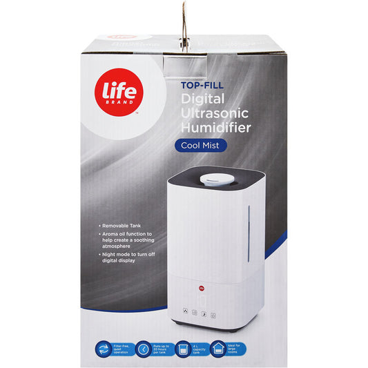 Top Fill Digital Ultrasonic Humidifier