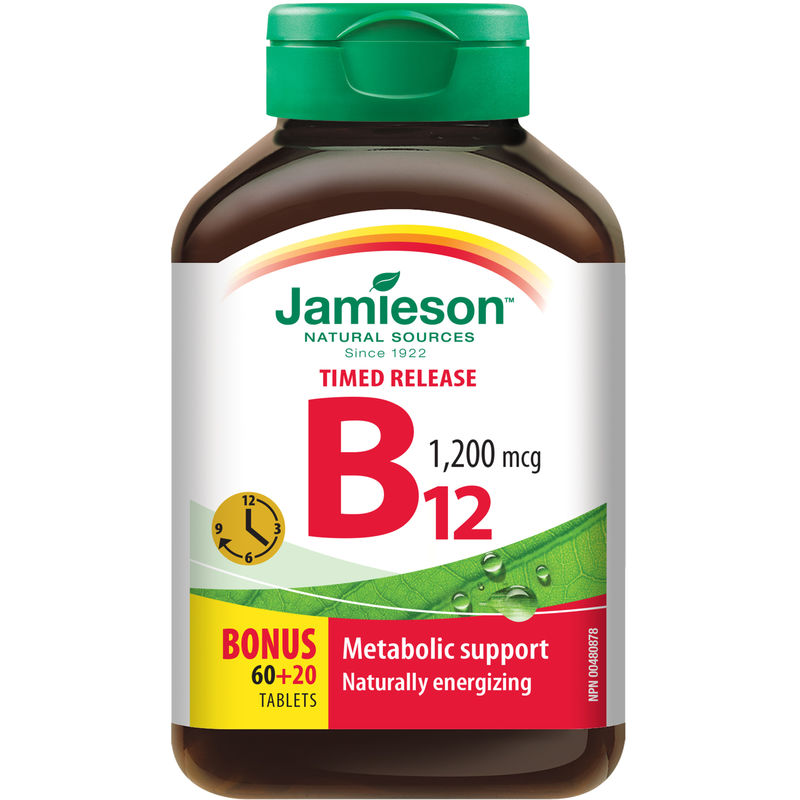 Vitamin B12 1,200 Mcg Timed Release Tablets