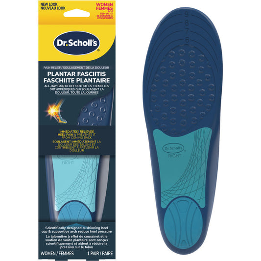 Dr. Scholl’s® Pain Relief Orthotics For Plantar Fasciitis, Women's, Sizes 6-10