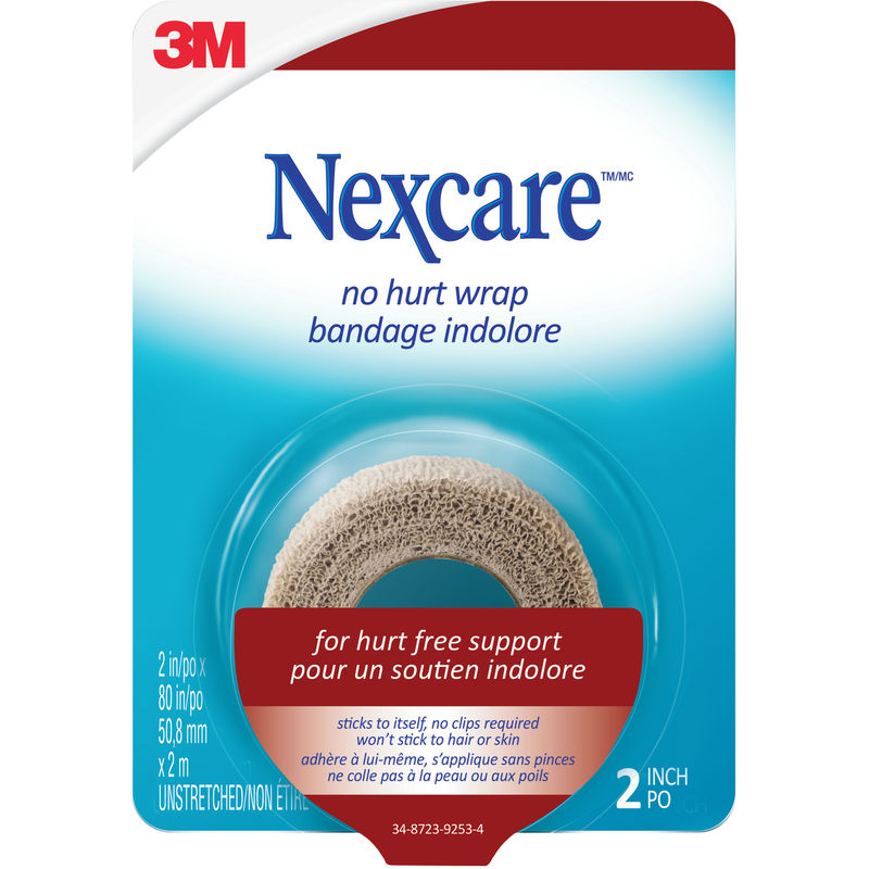 Nexcare™ No Hurt Tape, 2 in x 5 yrds, 1 roll