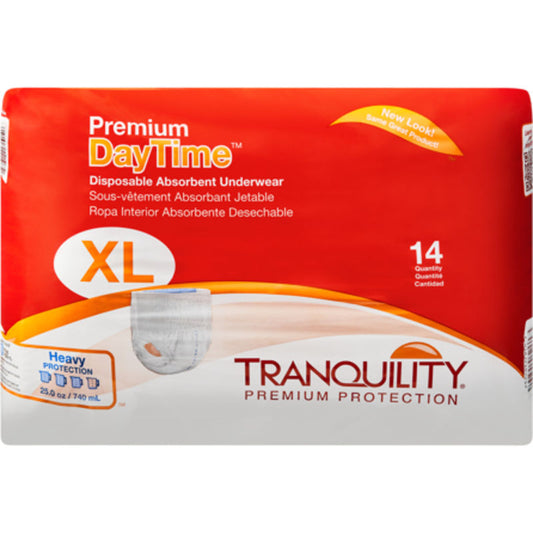 Premium DayTime Disposable Absorbent Underwear, X-Large