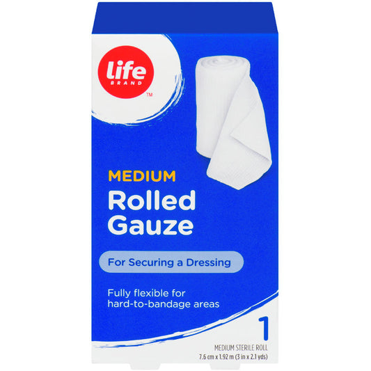 Lb Rolled Gauze Medium