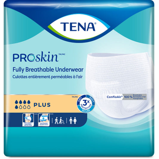 Protective Incontinence Underwear, Plus Absorbency, X-Large