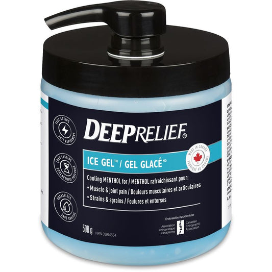 Ice Gel, Muscle and Joint Pain Relief, Reduces Inflammation