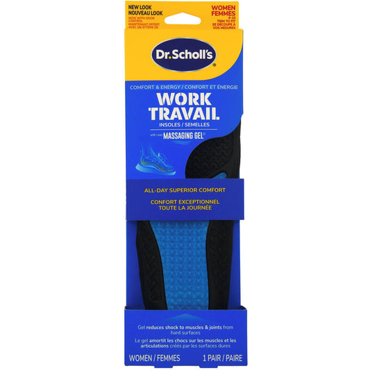 Dr. Scholl’s® Comfort & Energy Work Insoles, Women's, Sizes 6-10