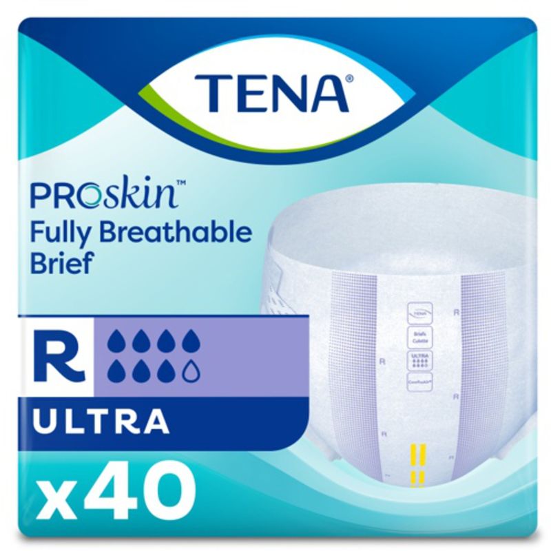 Adult Incontinence Brief, Ultra Absorbency, Regular, Lavender