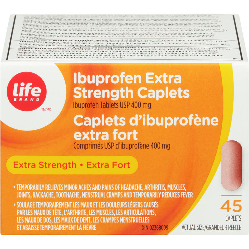 Ibuprofen Extra Strength Caplets