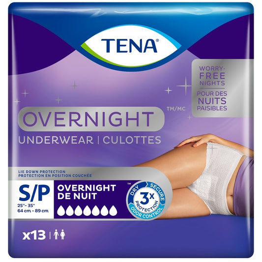 Overnight Incontinence Underwear, Small