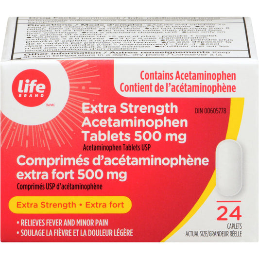 LB ACET 500MG Caplets