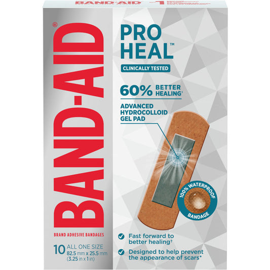 Pro Heal Adhesive Bandages, All One Size