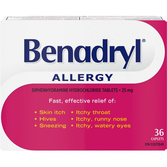 Allergy Medicine, 25mg