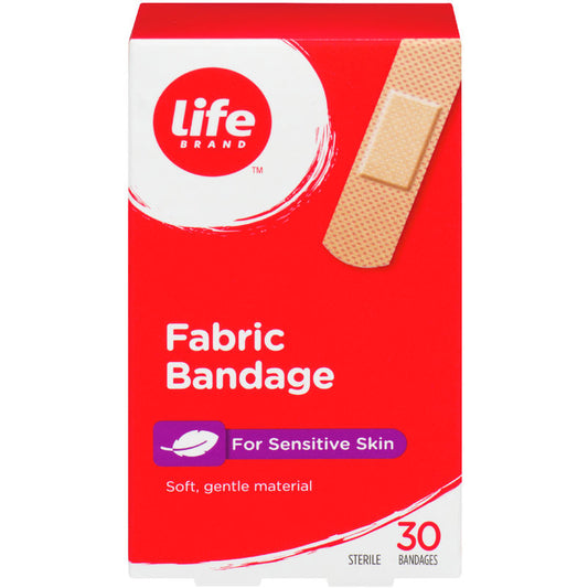 fabric bandage for sensitive skin