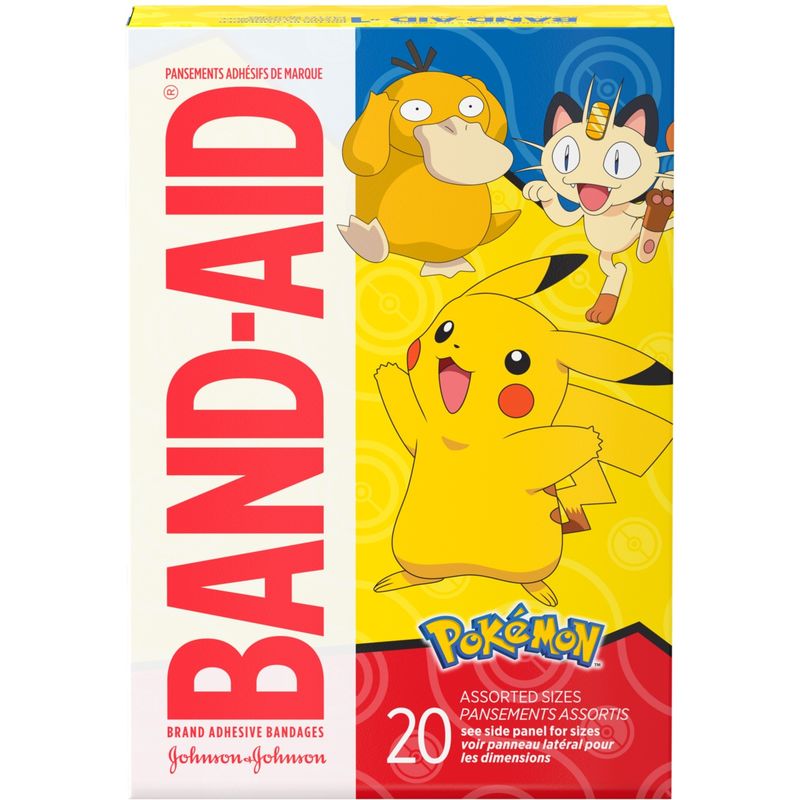 Adhesive Bandages for Kids, Pokémon