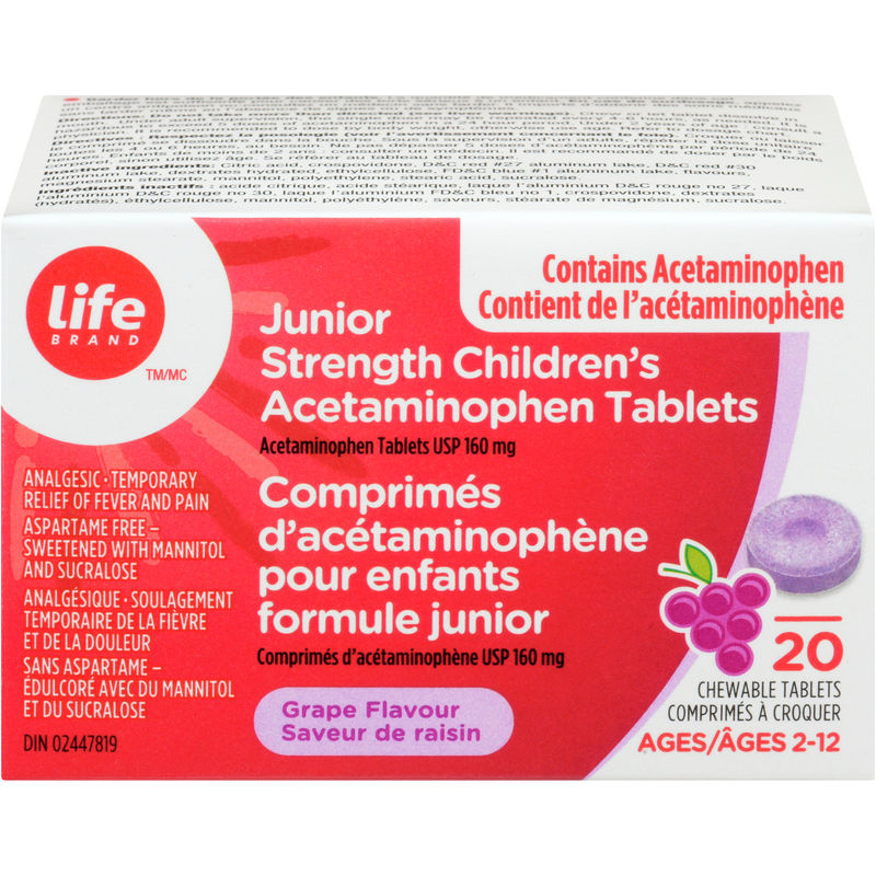 Lb Jr Childrens Acet Grape